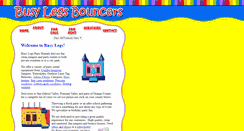 Desktop Screenshot of busylegsbouncers.com